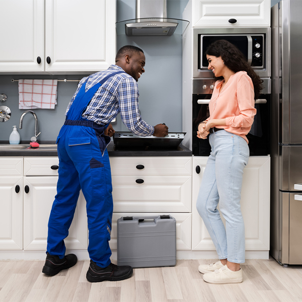 can you provide an estimate for cooktop repair before beginning any work in Newbern